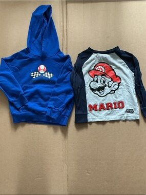 Nintendo Super Mario and Mario Kart Kid’s size 4/5